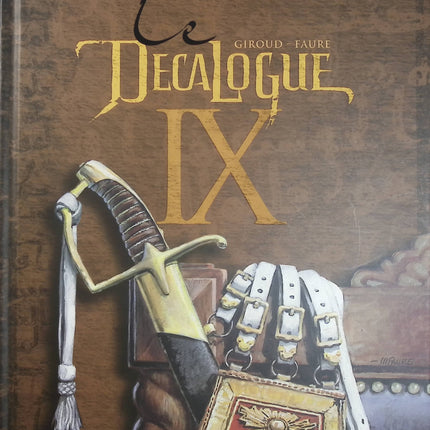 Le Décalogue Tome 9 – Le Papyrus de Kôm-Ombo – Frank Giroud, Michel Faure – BD historique, aventure, mystère et suspense - Livre BD