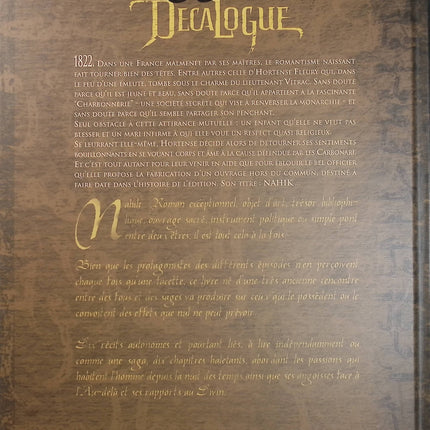 Le Décalogue Tome 7 – Les Conjurés – Frank Giroud, Paul Gillon – BD historique, aventure, mystère et suspense autour du Décalogue - Livre BD