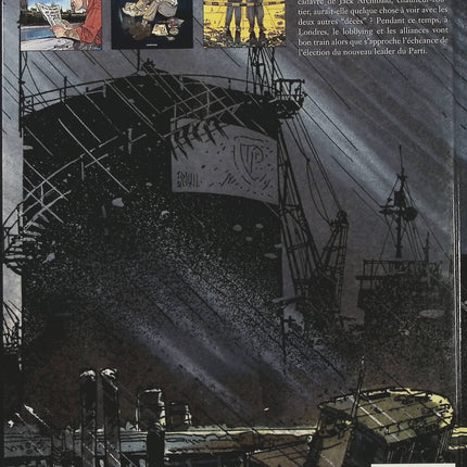 Les Coulisses du pouvoir Tome 3 Cas de conscience – Philippe Richelle, BD politique et thriller sur les dilemmes du pouvoir - Livre BD