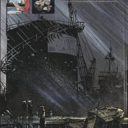 Les Coulisses du pouvoir Tome 2 Au service du parti – Philippe Richelle et Jean-Yves Delitte, BD politique et thriller d’investigation - Livre BD