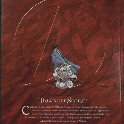 Le Triangle Secret Tome 2 Le jeune homme au suaire – Didier Convard, Éric Stalner et Pierre Wachs, BD thriller ésotérique sur le Saint-Suaire, les secrets du christianisme et les mystères religieux - Livre BD