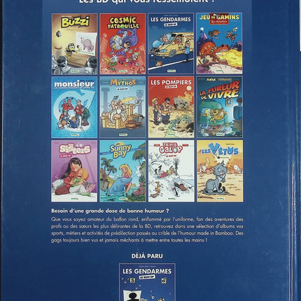 Les Gendarmes – Le best of – bande dessinée humour et police – Sulpice & Cazenove - Livre BD