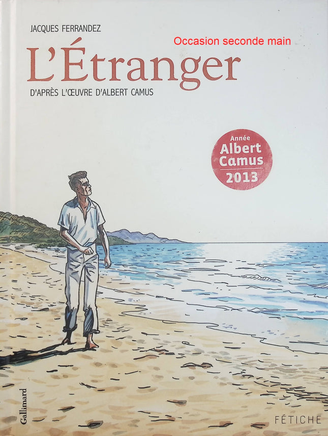 L’Étranger – Jacques Ferrandez, Albert Camus – BD adaptation du roman, littérature française et classique - Livre BD