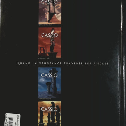 Cassio Tome 3 – La Troisième plaie – Stephen Desberg et Henri Reculé – Bande dessinée historique, Rome antique, mystères, vengeance et aventure - Livre BD
