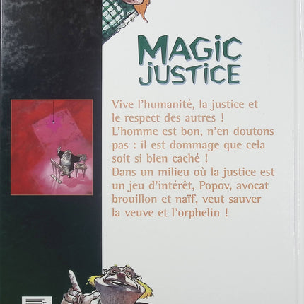 Magic Justice – David – Bande dessinée fantastique entre magie, justice et aventures - Livre BD