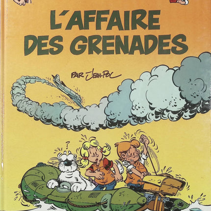 L’Affaire des grenades – Anne et Peter, Jean-Pol – Bande dessinée d’aventure et d’enquête jeunesse - Livre BD