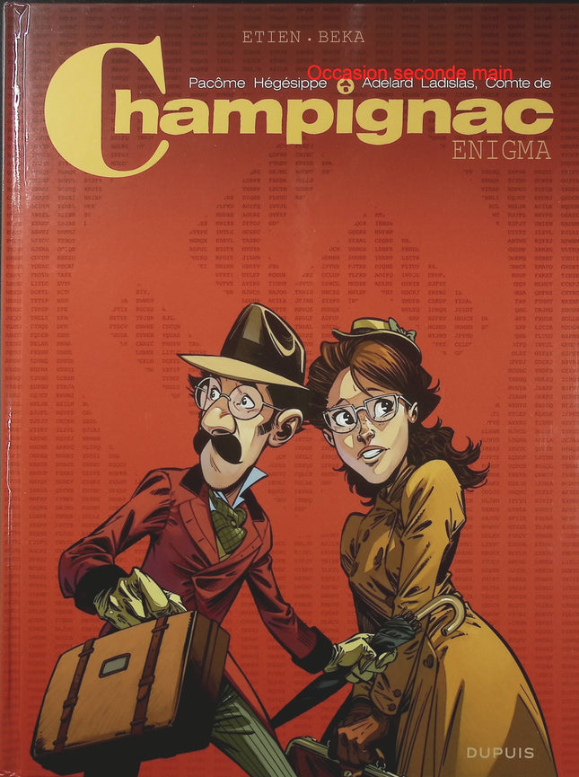 Enigma – Champignac Tome 1 – Béka, Etien – BD aventure, mystère et Spirou - Livre BD