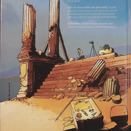 Cassio Tome 1 – Le Premier Assassin – Stephen Desberg et Henri Reculé – Bande dessinée historique, aventure antique, vengeance et mystères dans la Rome antique - Livre BD