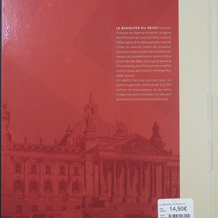 Le Banquier du Reich Tome 1 – Pierre Boisserie, Philippe Guillaume et Cyrille Ternon – BD historique, guerre et finance - Livre BD