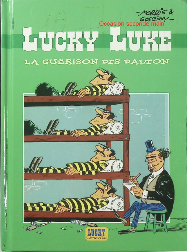 La Guérison des Dalton – Lucky Luke, René Goscinny – BD humoristique western avec les célèbres frères Dalton - Livre BD