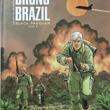 Les Nouvelles aventures de Bruno Brazil Tome 2 – Black Program 2 – Bollée, Aymond – BD d’espionnage et action - Livre BD