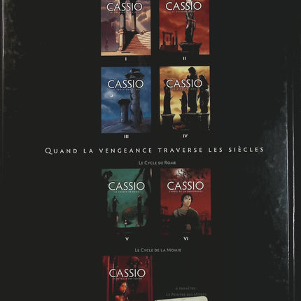 Cassio Tome 7 – Le Réveil d'une déesse – Stephen Desberg et Henri Reculé – Bande dessinée historique et aventure antique, secrets, vengeance et mystères de Rome - Livre BD
