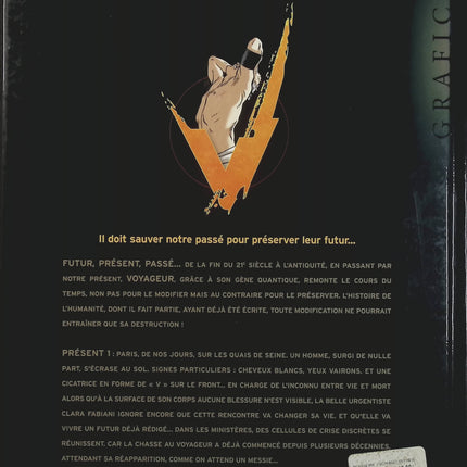 Voyageur – Présent – Tome 1 – Pierre Boisserie, Éric Stalner, Marc Bourgne – BD science-fiction, voyage dans le temps et thriller contemporain - Livre BD