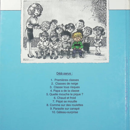 Cédric – Classes de neige – Raoul Cauvin et Laudec, BD humoristique jeunesse sur les aventures à l’école - Livre BD