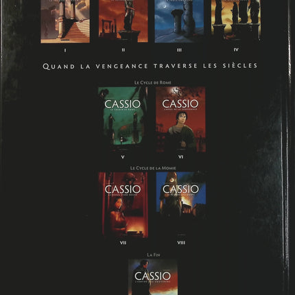 Cassio Tome 9 – L’Empire des souvenirs – Stephen Desberg et Henri Reculé – Bande dessinée historique, Rome antique, mystères, vengeance et aventures - Livre BD