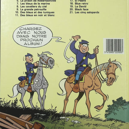 Les Tuniques Bleues Tome 22 – Des bleus et des dentelles – Raoul Cauvin et Willy Lambil, BD western humoristique - Livre BD