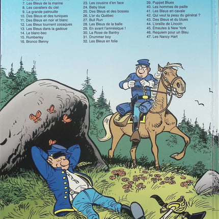 Les Tuniques Bleues Tome 36 – Quantrill – Raoul Cauvin et Willy Lambil, BD western historique et humoristique - Livre BD