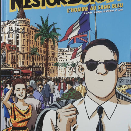 Nestor Burma Tome 11 – L’Homme au sang bleu – Léo Malet, Emmanuel Moynot – BD polar, enquête policière et détective parisien - Livre BD