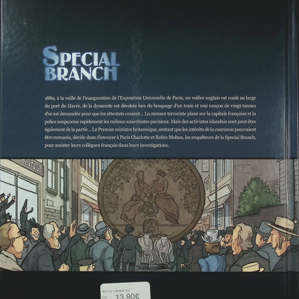 Special Branch Tome 5 – Paris la noire – Roger Seiter, Hamo – BD policière, thriller historique et espionnage - Livre BD