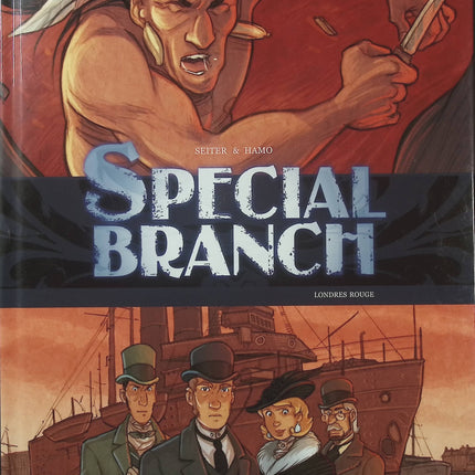 Special Branch Tome 4 – Londres Rouge – Roger Seiter, Hamo – BD policière, thriller historique et espionnage - Livre BD