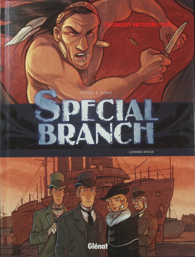 Special Branch Tome 4 – Londres Rouge – Roger Seiter, Hamo – BD policière, thriller historique et espionnage - Livre BD
