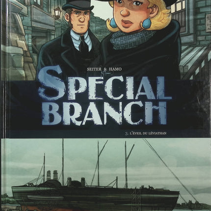 Special Branch Tome 3 – L’Éveil du Léviathan – Roger Seiter, Hamo – BD policière, thriller et espionnage - Livre BD