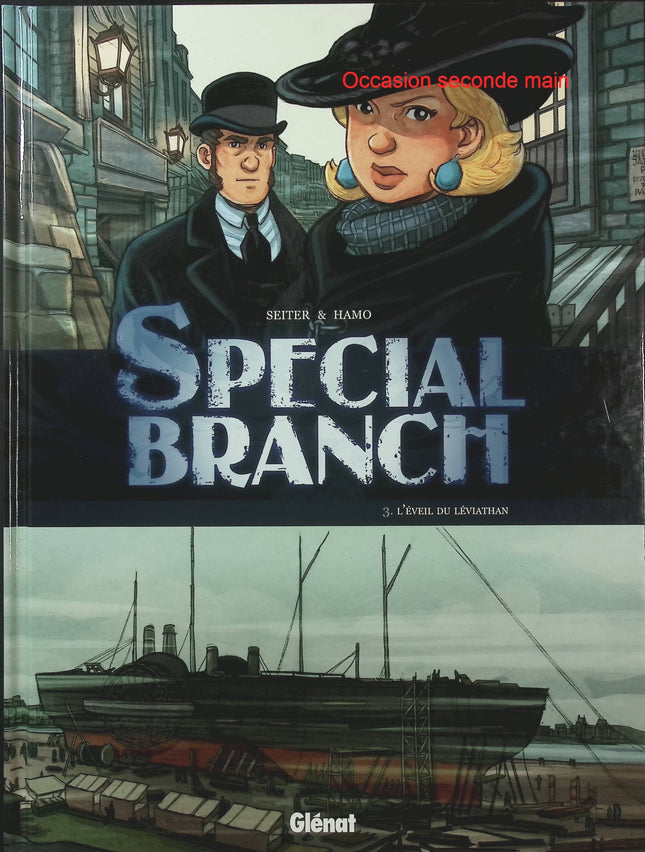 Special Branch Tome 3 – L’Éveil du Léviathan – Roger Seiter, Hamo – BD policière, thriller et espionnage - Livre BD