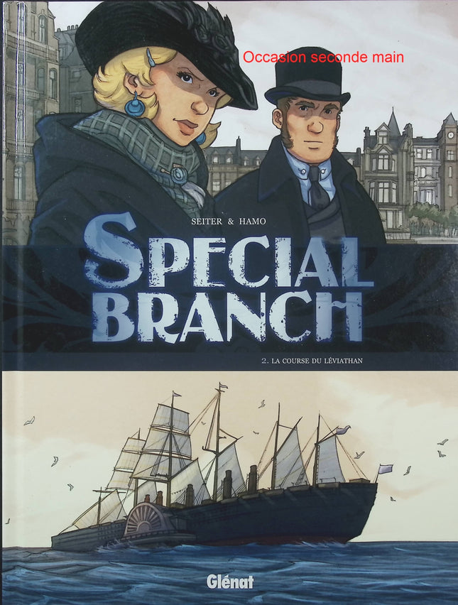 Special Branch Tome 2 – La Course du Léviathan – Roger Seiter, Hamo – BD policière, enquête et espionnage - Livre BD