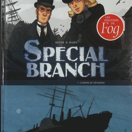 Special Branch Tome 1 – L’Agonie du Léviathan – Roger Seiter, Hamo – BD policière et thriller historique - Livre BD