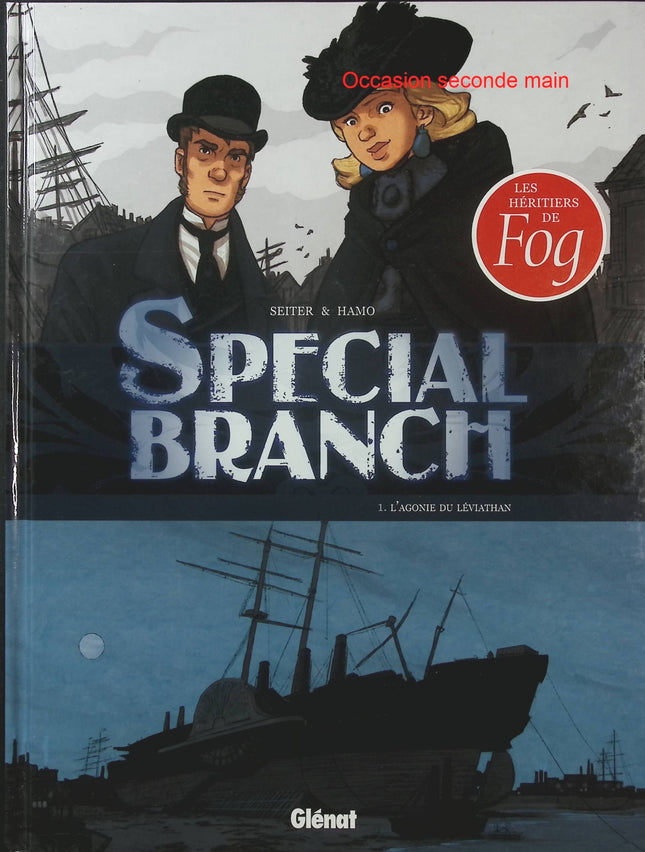 Special Branch Tome 1 – L’Agonie du Léviathan – Roger Seiter, Hamo – BD policière et thriller historique - Livre BD