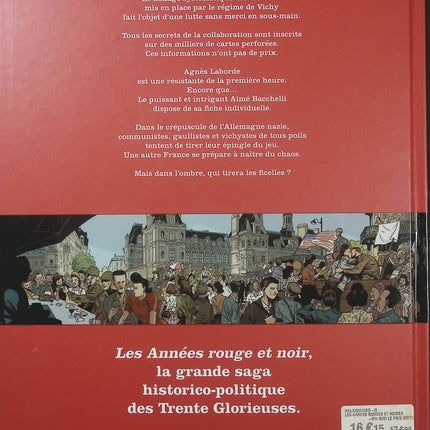 Les Années rouge et noir Tome 1 – Agnès – Pierre Boisserie, Didier Convard, Stéphane Douay – BD historique et politique - Livre BD