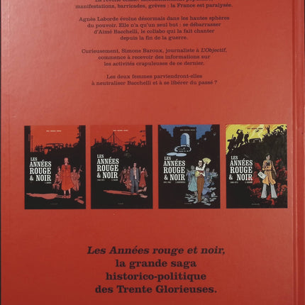 Les Années rouge et noir Tome 4 – 1968-1974 Simone – Boisserie, Convard, Douay – BD historique et politique - Livre BD