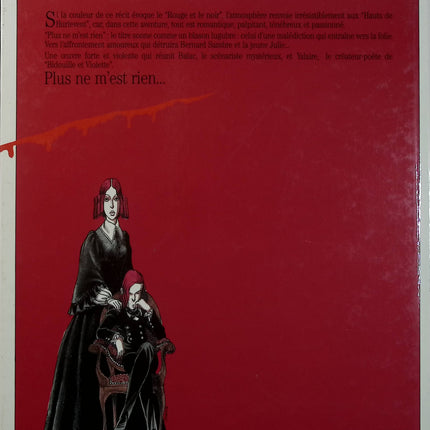 Sambre Tome 1 - Plus ne m'est rien... - BD romantique historique de Balac et Yslaire - Livre BD