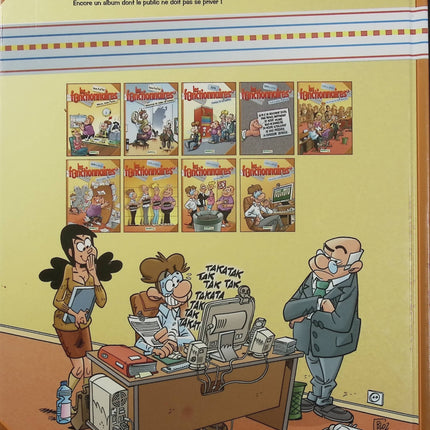Les Fonctionnaires Tome 9 – Réussite professionnelle – Béka et Bloz – BD humour fonction publique - Livre BD
