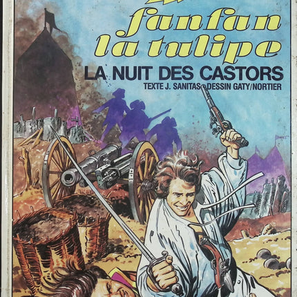Fanfan La Tulipe – La Nuit des Castors – Pif Album – Éditions du Kangourou – BD d'occasion - Livre BD