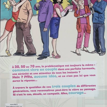 Scènes de ménages Tome 1 – À la folie pas du tout ! – Jif & Miller – BD humour d'occasion - Livre BD