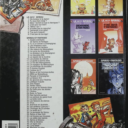 Le Petit Spirou Tome 3 – Mais ! Qu’est-ce que tu fabriques ? – Tome et Janry – BD humour jeunesse - Livre BD