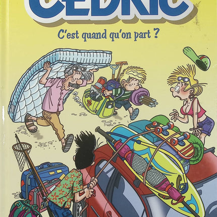 Cédric Tome 27 – C'est quand qu'on part ? – Cauvin & Laudec – BD jeunesse d'occasion - Livre BD