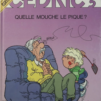 Cédric Tome 5 – Quelle mouche le pique ? – Laudec et Raoul Cauvin – BD humour jeunesse - Livre BD