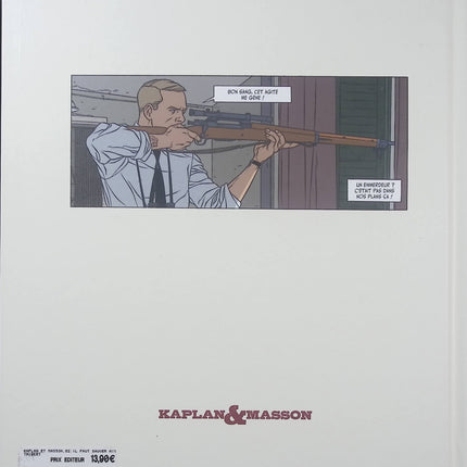 Kaplan et Masson Tome 2 – Il faut sauver Hitler ! – Jean-Christophe Thibert | BD historique, enquête policière, espionnage et thriller au cœur de la Seconde Guerre mondiale - Livre BD