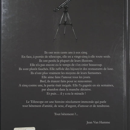 Le Télescope – Jean Van Hamme et Paul Teng | Bande dessinée thriller psychologique, secrets de famille, mystère et suspense - Livre BD