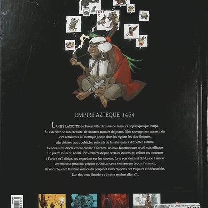 Le Serpent et la Lance Tome 4 – Papillon-Tonnerre – Hub et Emmanuel Michalak | BD historique aztèque, thriller, mystères et civilisations précolombiennes - Livre BD