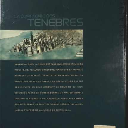 La Compagnie des ténèbres Tome 1 – Joseph Adams – Patrick Galliano et Mario Milano | BD fantastique, thriller historique, société secrète et mystères - Livre BD