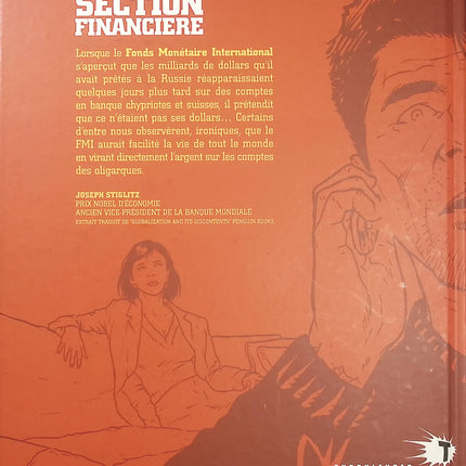Section Financière Tome 1 Corruption – Richard Malka et Andrea Mutti – BD thriller économique et enquête politique - Livre BD