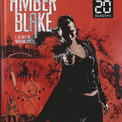 Amber Blake Tome 1 La Fille de Merton Castle – Jade Lagardère, Butch Guice – BD espionnage et action - Livre BD