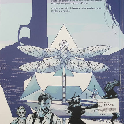 Amber Blake Tome 3 Opération Dragonfly – Jade Lagardère, Butch Guice – BD espionnage et action - Livre BD