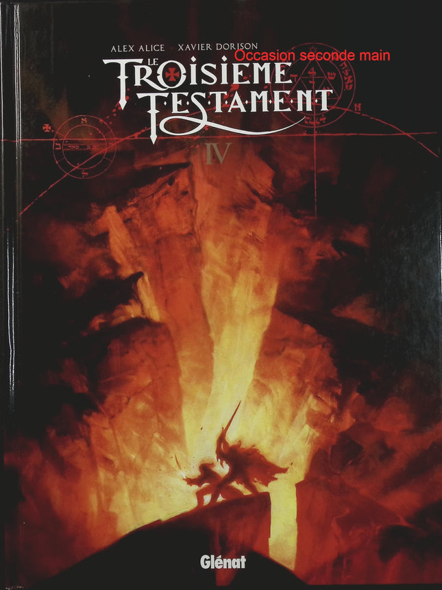 Le Troisième Testament Tome 4 – Jean ou le jour du corbeau – Xavier Dorison et Alex Alice – BD historique médiévale, aventure, mystère et quête spirituelle - Livre BD
