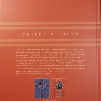 Chiens et Loups Tome 2 – Jeux truqués – Noël Simsolo et Dominique Hé – Bande dessinée historique, enquête, aventure et mystère dans une époque troublée - Livre BD