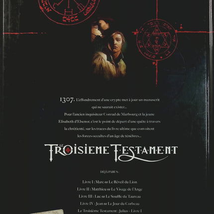 Le Troisième Testament Tome 2 – Matthieu ou le visage de l’ange – Xavier Dorison et Alex Alice – BD historique médiévale, aventure, mystère et quête spirituelle - Livre BD