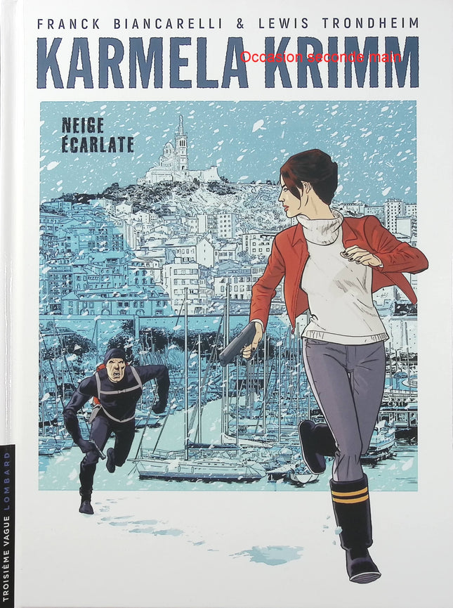 Karmela Krimm Tome 2 – Neige écarlate – Trondheim, Franck Biancarelli – BD polar et enquête - Livre BD